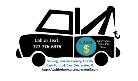 junk my car clearwater, cash for junk cars clearwater, largo st petersburg
